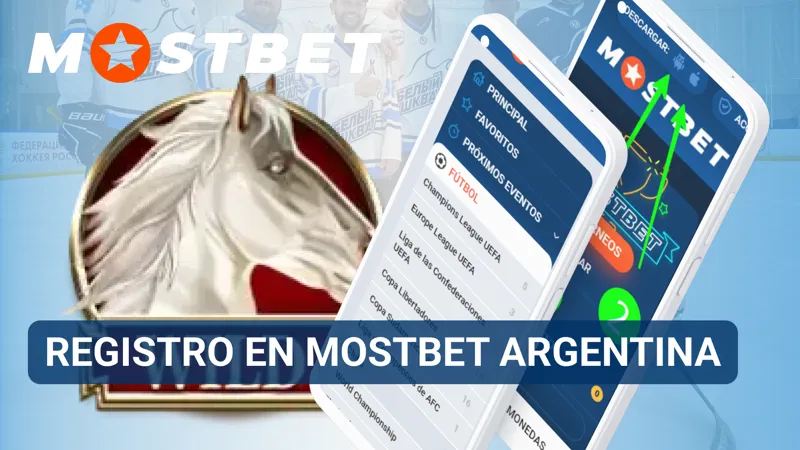 Formulario de creación de cuenta abierto en el sitio web de MostBet Argentina.