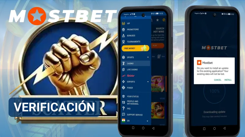 Documentos de identidad preparados para completar la verificación de una cuenta en MostBet.