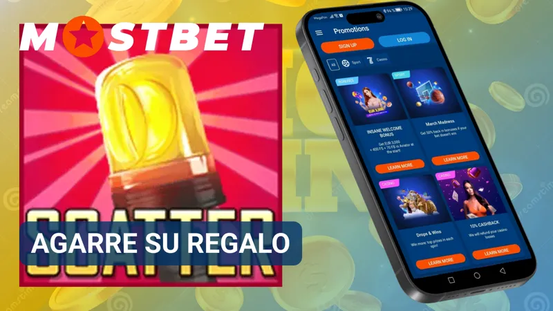 Oferta promocional de MostBet con regalo especial disponible para usuarios argentinos.