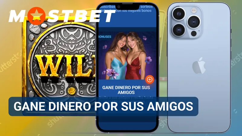 Programa de referidos de MostBet con recompensas por invitar amigos a la plataforma.