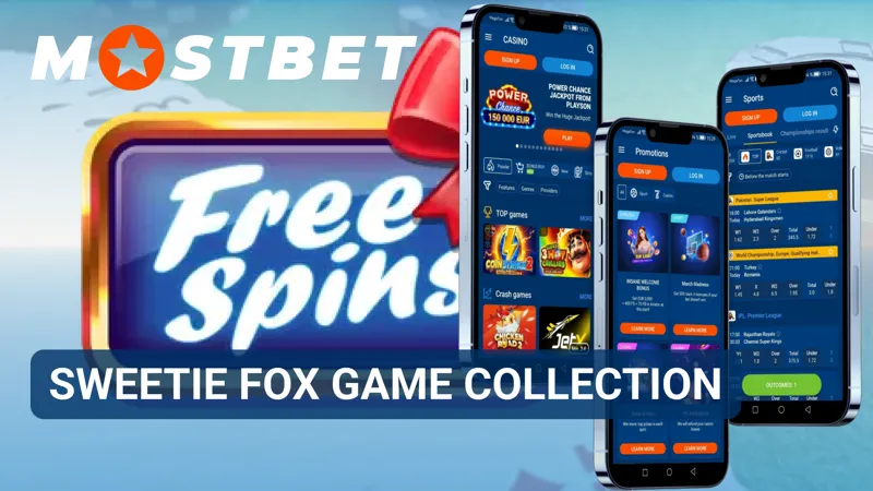 Colección Sweetie Fox en MostBet con tragamonedas temáticas y diseño exclusivo.