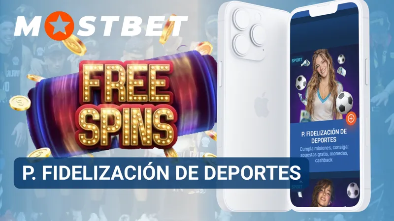 Programa de fidelización deportiva de MostBet con puntos y recompensas por apuestas.