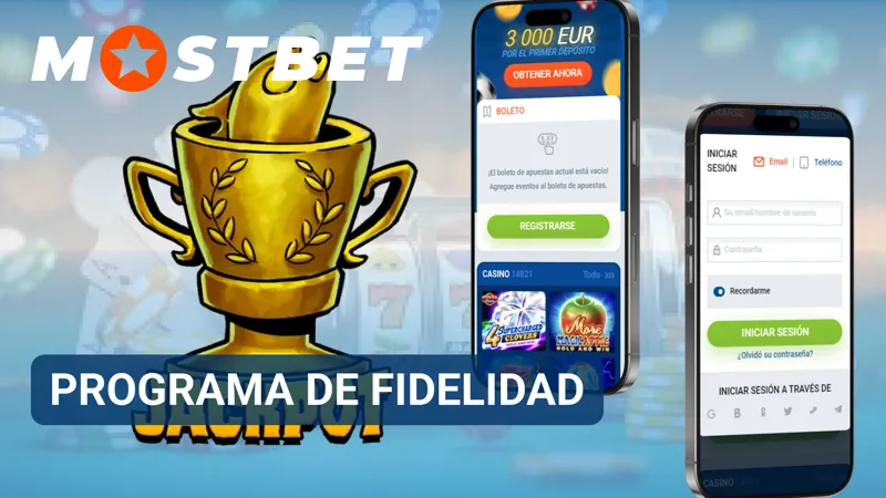 Programa de fidelidad de MostBet con niveles y recompensas para jugadores frecuentes.