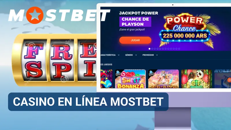 Plataforma de casino online Mostbet Argentina con tragamonedas y juegos en vivo.