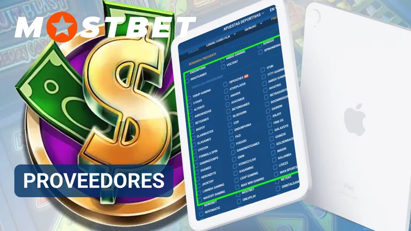 Proveedores de juegos de MostBet con estudios reconocidos del casino online.