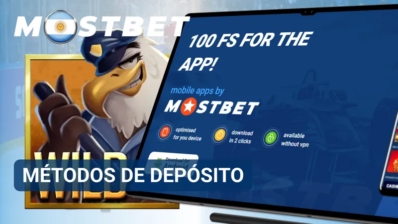 Iconos de tarjetas, billeteras digitales, criptomonedas y transferencias reunidos en la sección de pagos de MostBet.