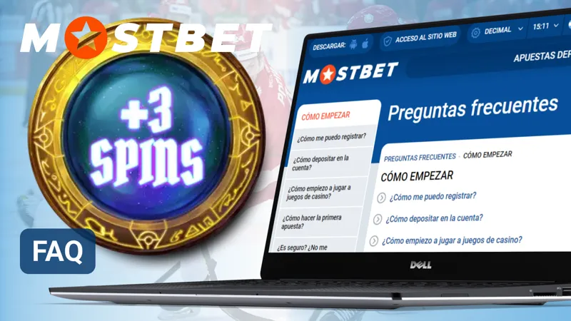 Bloque de preguntas frecuentes de Mostbet con respuestas sobre apuestas y casino online.