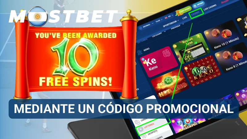 Campo para ingresar un código promocional durante el proceso de registro en Mostbet.