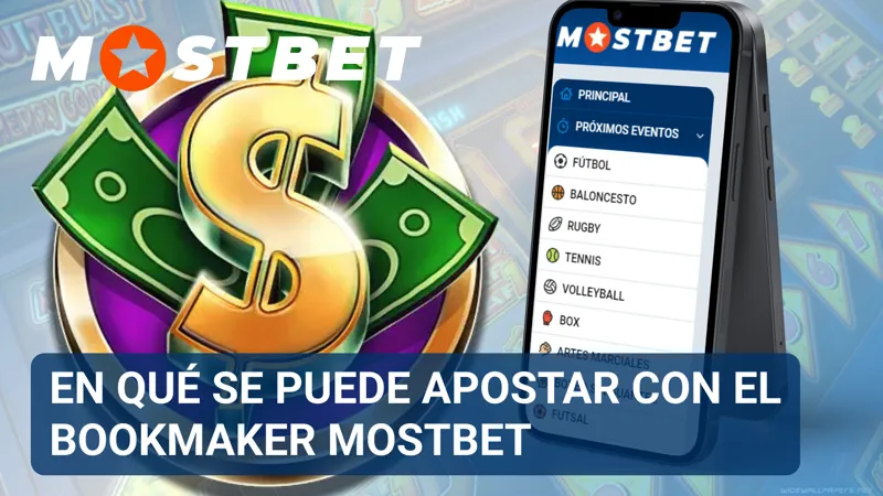 Categorías de apuestas de MostBet con deportes, eSports y eventos virtuales.