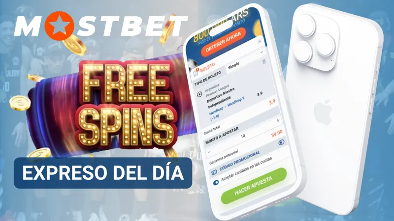 Expreso del día en MostBet con selecciones prematch y apuestas en vivo.